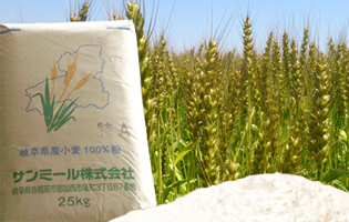 岐阜県産小麦粉 サンミール
